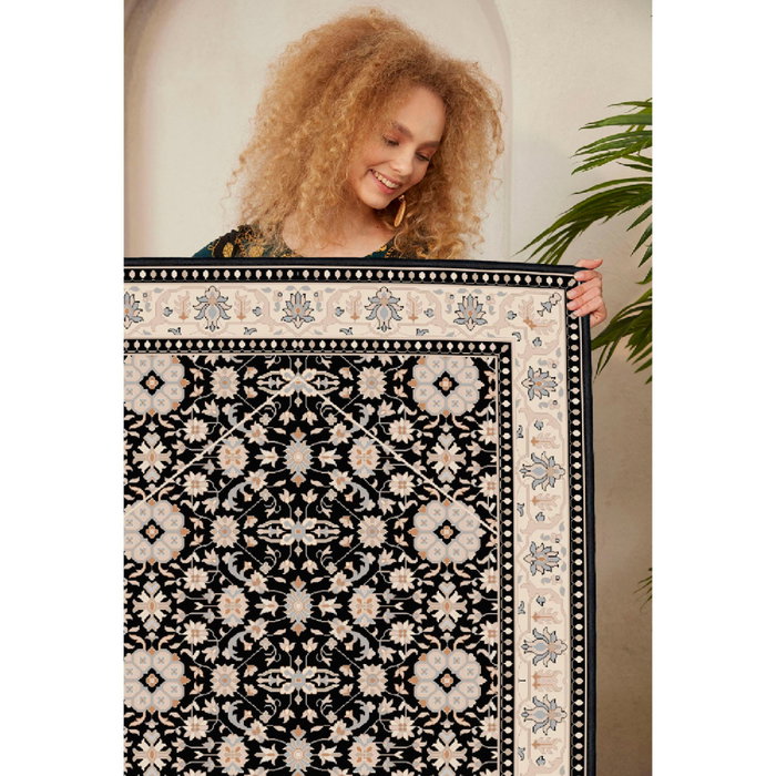 Conceptum Alfombra Woosonıl006 160 x 230 cm Crema, Camel, Gris y Negro Conceptum Alfombra Woosonıl006 160 x 230 cm Crema, Camel, Gris y Negro